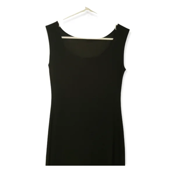 Women's stretch crystal black dress - Picture 3 of 4